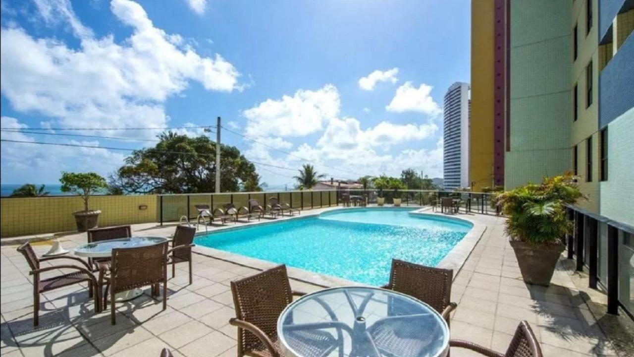 Paradise 1706 Praia Flat - Nbi - Vista X Mar Ponta Negra Natal Exterior foto